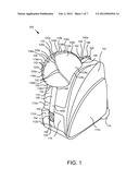 APPARATUS AND SYSTEM FOR TRANSPORTING A HELMET diagram and image