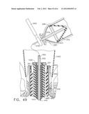 TISSUE ACQUISITION ARRANGEMENTS AND METHODS FOR SURGICAL STAPLING DEVICES diagram and image