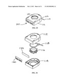 Tag For Bottle Neck Having Integral Locking Ring diagram and image