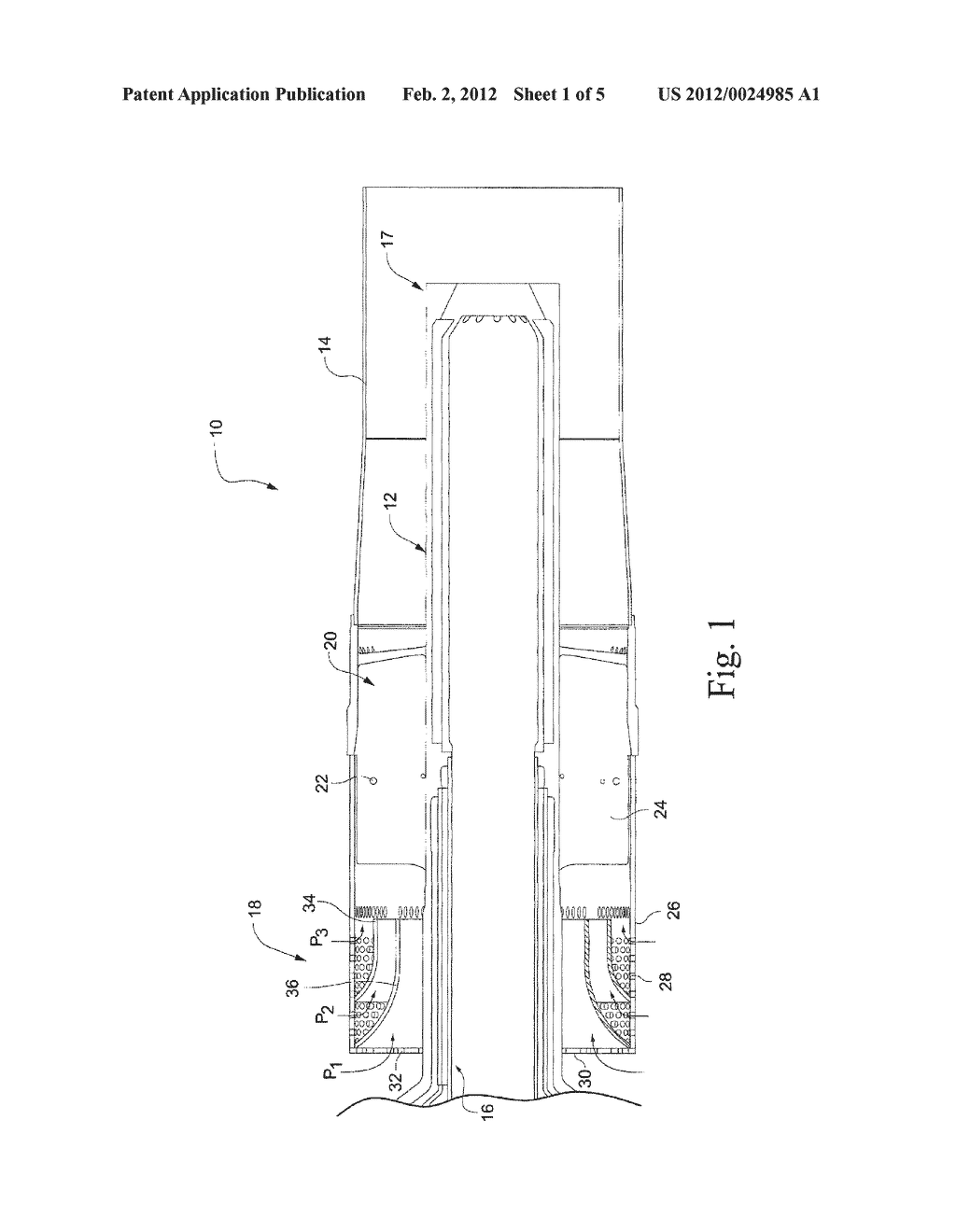INTEGRATED FUEL NOZZLE AND INLET FLOW CONDITIONER AND RELATED METHOD - diagram, schematic, and image 02
