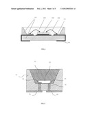 SURFACE MOUNTED LED PACKAGING STRUCTURE AND METHOD BASED ON A SILICON     SUBSTRATE diagram and image