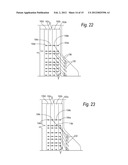 SEMICONDUCTOR DEVICE WITH DIE STACK ARRANGEMENT INCLUDING STAGGERED DIE     AND EFFICIENT WIRE BONDING diagram and image