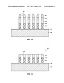 METHODS OF FORMING SEMICONDUCTOR DEVICE STRUCTURES AND SEMICONDUCTOR     DEVICE STRUCTURES INCLUDING A UNIFORM PATTERN OF CONDUCTIVE LINES diagram and image