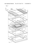 PIEZOELECTRIC VIBRATING DEVICES HAVING CONTROLLED INTERNAL ENVIRONMENT,     AND METHODS FOR MANUFACTURING SAME diagram and image