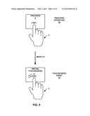 MAPPING TRACKPAD OPERATIONS TO TOUCHSCREEN EVENTS diagram and image