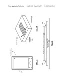 ANTENNA INCLUDING ELEMENTS OF AN INDUCTIVE TOUCH SCREEN AND COMMUNICATION     DEVICE FOR USE THEREWITH diagram and image