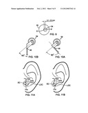 ADJUSTABLE EARPHONE AND EARPHONE SET diagram and image