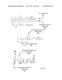 HANDWRITTEN CHARACTER RECOGNITION BASED ON FREQUENCY VARIATIONS IN     CHARACTERS diagram and image