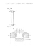 ROLLING BEARING, SPINDLE SUPPORT STRUCTURE OF MAIN MOTOR FOR RAILWAY     VEHICLE, AND BEARING STRUCTURE diagram and image