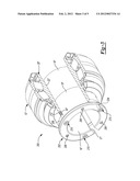 MECHANISM FOR MOUNTING AND DISMOUNTING BEARING diagram and image