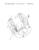 MECHANISM FOR MOUNTING AND DISMOUNTING BEARING diagram and image