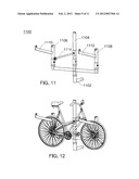 Bicycle Carrier and Method for Serially Loading Bicycles Thereon diagram and image