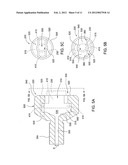 SHOWERHEAD SUPPORT STRUCTURE FOR IMPROVED GAS FLOW diagram and image