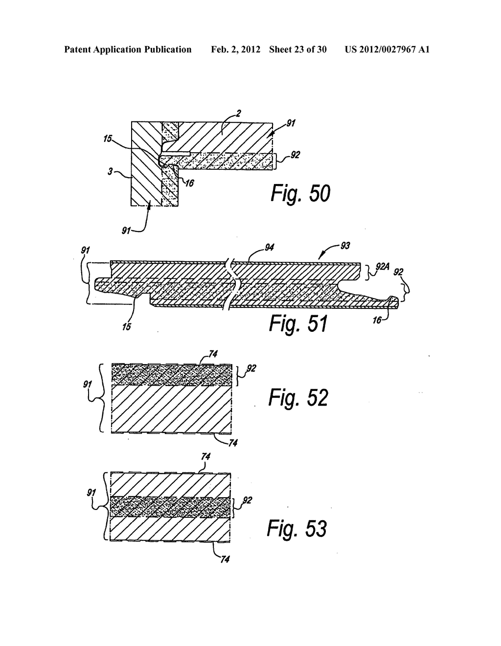 COMPOSED ELEMENT,  MULTI-LAYERED BOARD AND PANEL-SHAPED ELEMENT FOR     FORMING THIS COMPOSED ELEMENT - diagram, schematic, and image 24