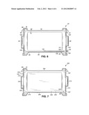 REPEATING FRAME BATTERY WITH JOINING OF CELL TABS VIA WELDED-ON MALE AND     FEMALE SLIP-FIT CONNECTORS diagram and image