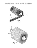 LINEAR ABRASIVE BRUSH MEMBER, METHOD FOR PREPARING LINEAR ABRASIVE BRUSH     MEMBER, AND ABRASIVE BRUSH diagram and image