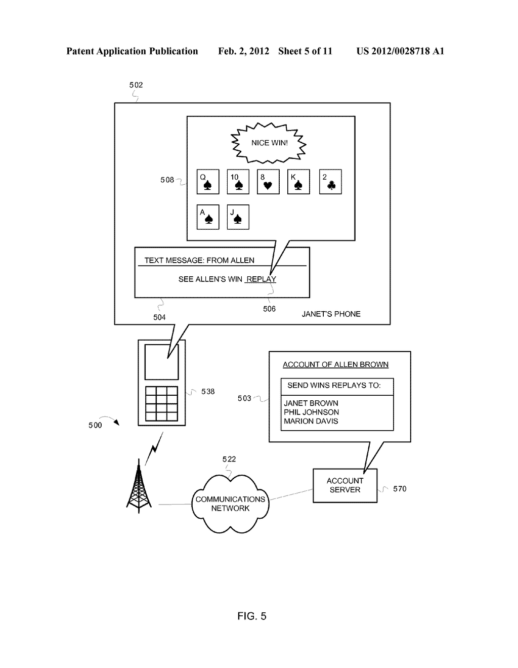 INTEGRATING SOCIAL NETWORKS AND WAGERING GAMES - diagram, schematic, and image 06