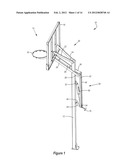 HEIGHT ADJUSTMENT MECHANISM FOR A BASKETBALL SYSTEM diagram and image