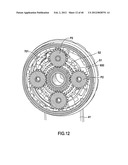 Shift mechanism for a planetary gear transmission diagram and image