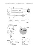 COSMETIC TREATMENT METHOD INCLUDING THE PROJECTION OF AN IMAGE ONTO THE     ZONE TO BE TREATED diagram and image