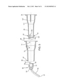 SYSTEM AND METHOD FOR PAIN REDUCTION DURING SKIN PUNCTURE AND BREAKABLE     TIP THEREFOR diagram and image