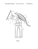 Breastpump with Letdown Feature diagram and image