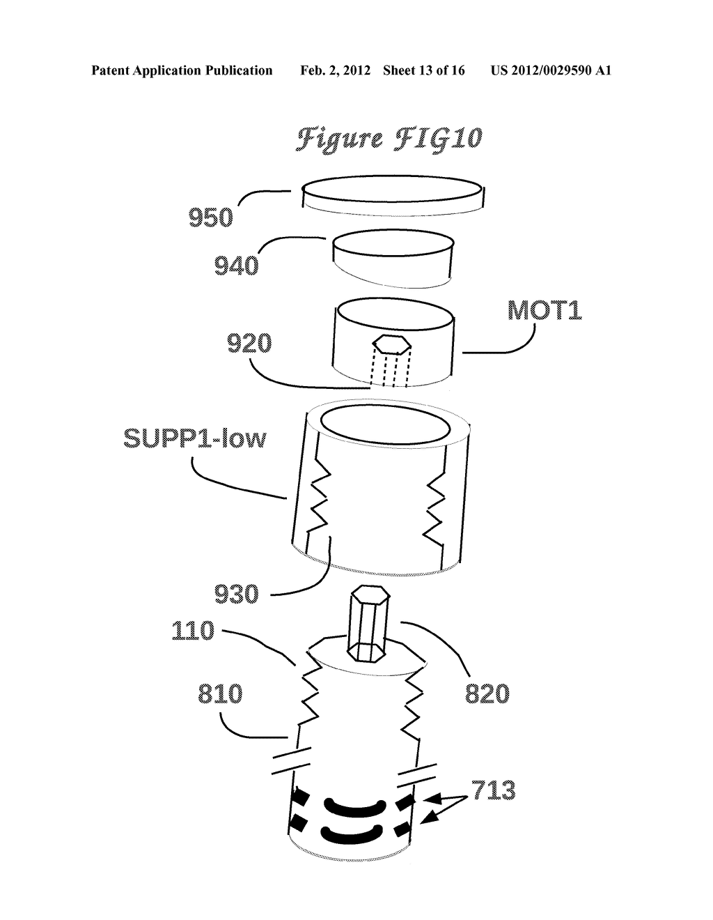 Method and means to adjust the positioning of stimulating neural and     muscular electrode - diagram, schematic, and image 14