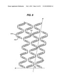 FLEXIBLE HELICAL STENT HAVING INTERMEDIATE STRUCTURAL FEATURE diagram and image