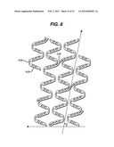 FLEXIBLE HELICAL STENT HAVING INTERMEDIATE NON-HELICAL REGION diagram and image