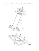 KNEE PROSTHESIS WITH ROTATABLE POST diagram and image