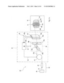 METHOD FOR DETERMINING AN EFFECT OF A PARTICLE BEAM ON A MATERIAL diagram and image