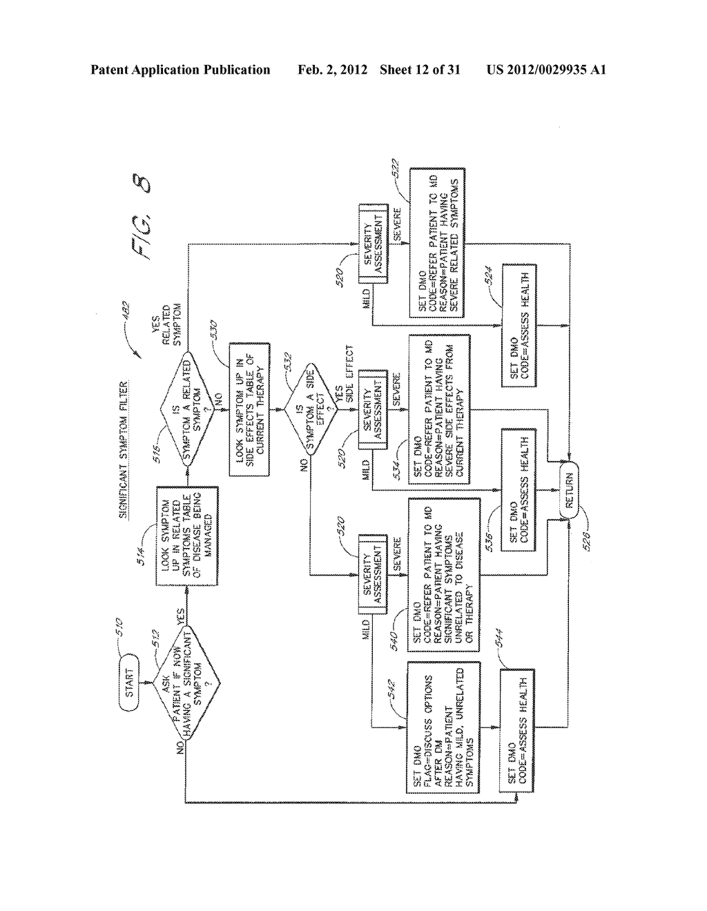 DISEASE MANAGEMENT SYSTEM INCLUDING A NO RESPONSE METHOD - diagram, schematic, and image 13