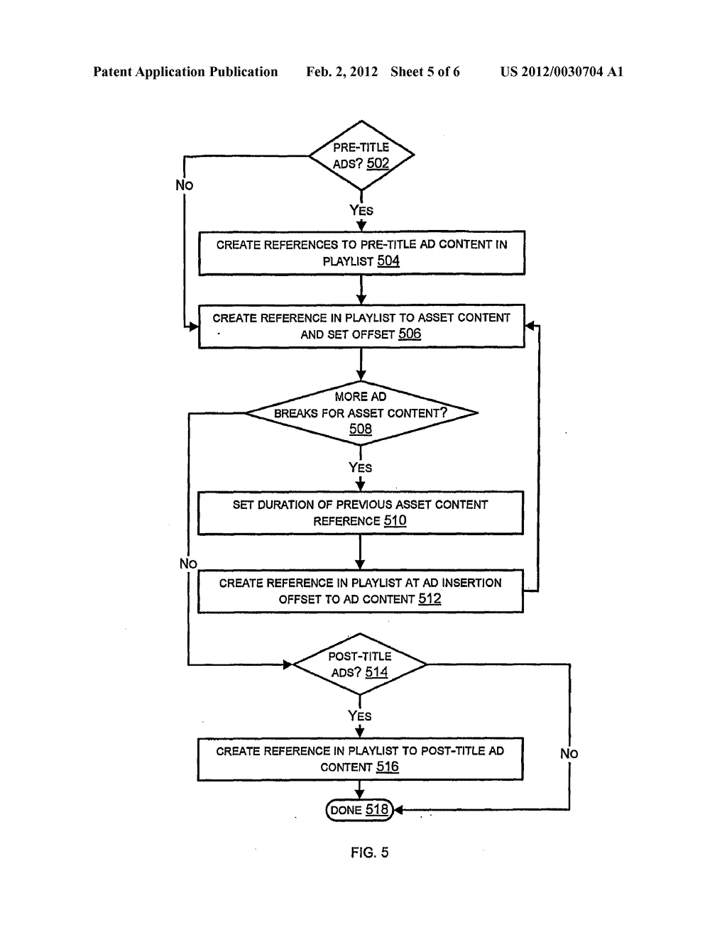 Digital Ad Insertion for Video-On-Demand - diagram, schematic, and image 06