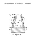 Article of Footwear Having an Upper with a Matrix Layer diagram and image