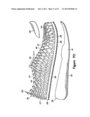 Article of Footwear Having an Upper with a Matrix Layer diagram and image