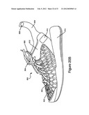 Article of Footwear Having an Upper with a Matrix Layer diagram and image