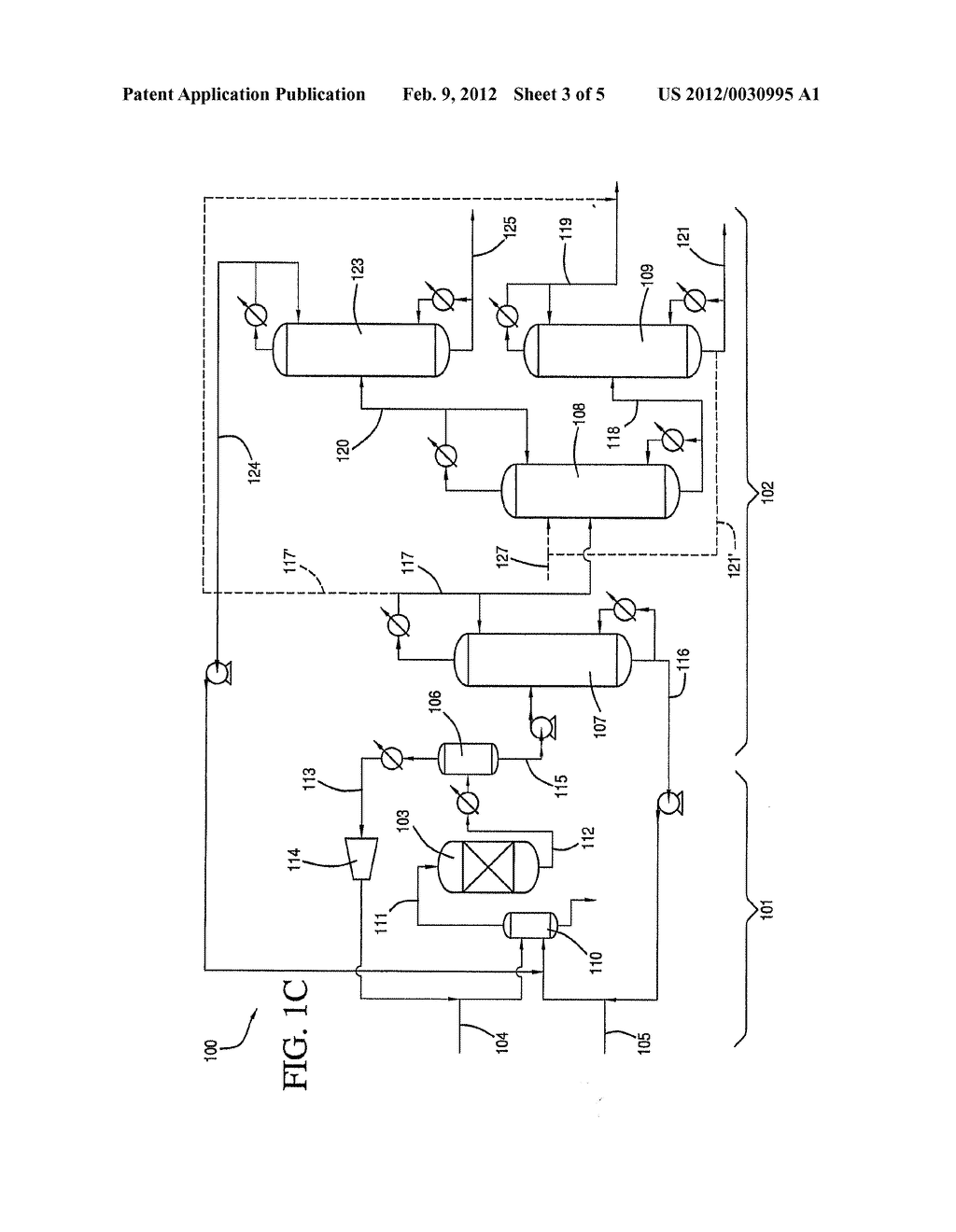 PROCESSES FOR PRODUCING ALCOHOLS FROM A MIXED ACID FEED - diagram, schematic, and image 04