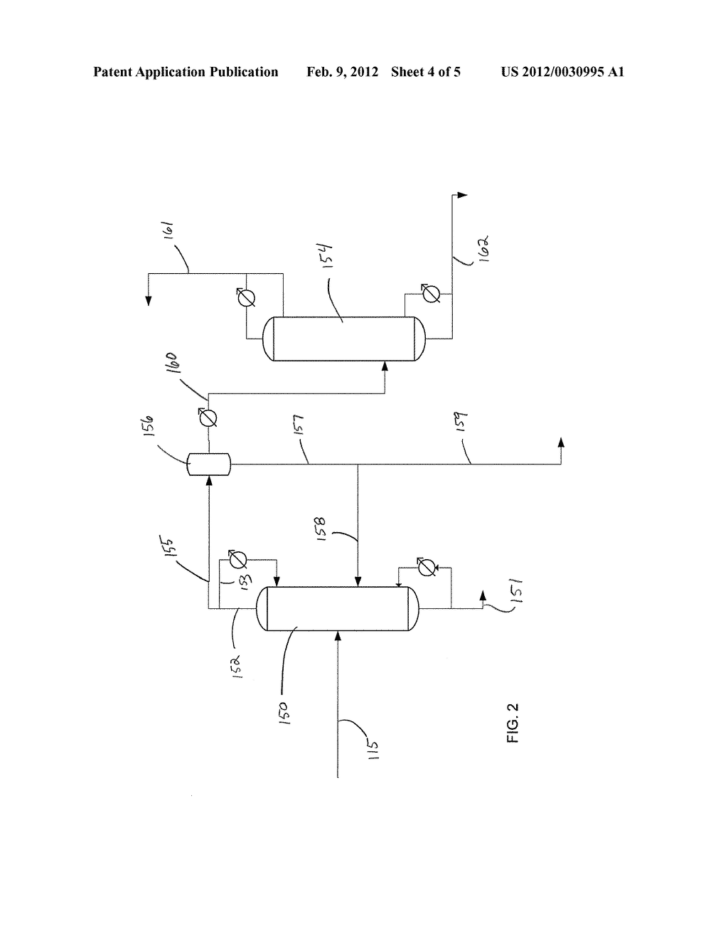 PROCESSES FOR PRODUCING ALCOHOLS FROM A MIXED ACID FEED - diagram, schematic, and image 05