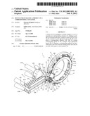 DEVICE FOR PACKAGING A PRODUCT IN A CORRESPONDING CONTAINER diagram and image