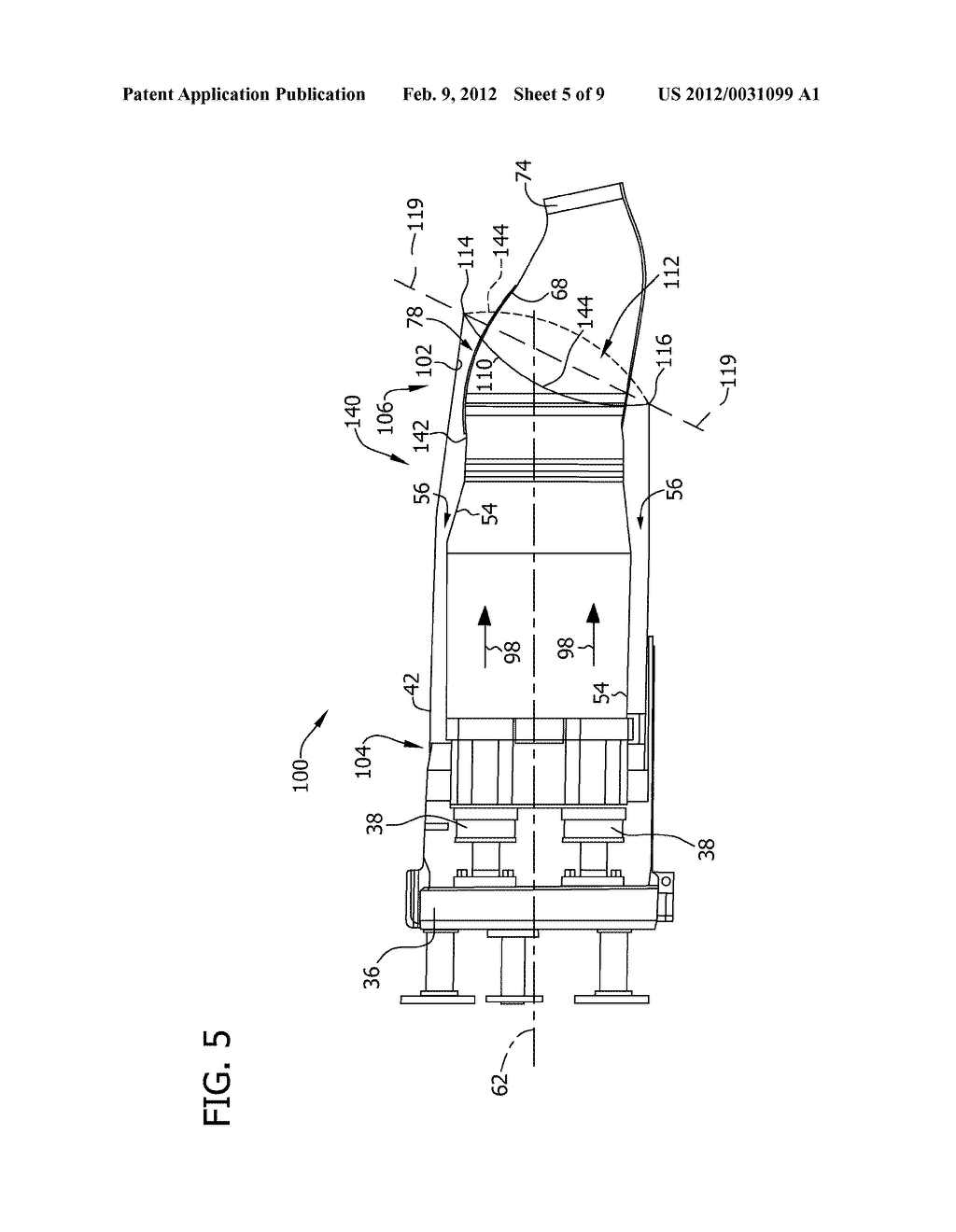 COMBUSTOR ASSEMBLY FOR USE IN A TURBINE ENGINE AND METHODS OF ASSEMBLING     SAME - diagram, schematic, and image 06