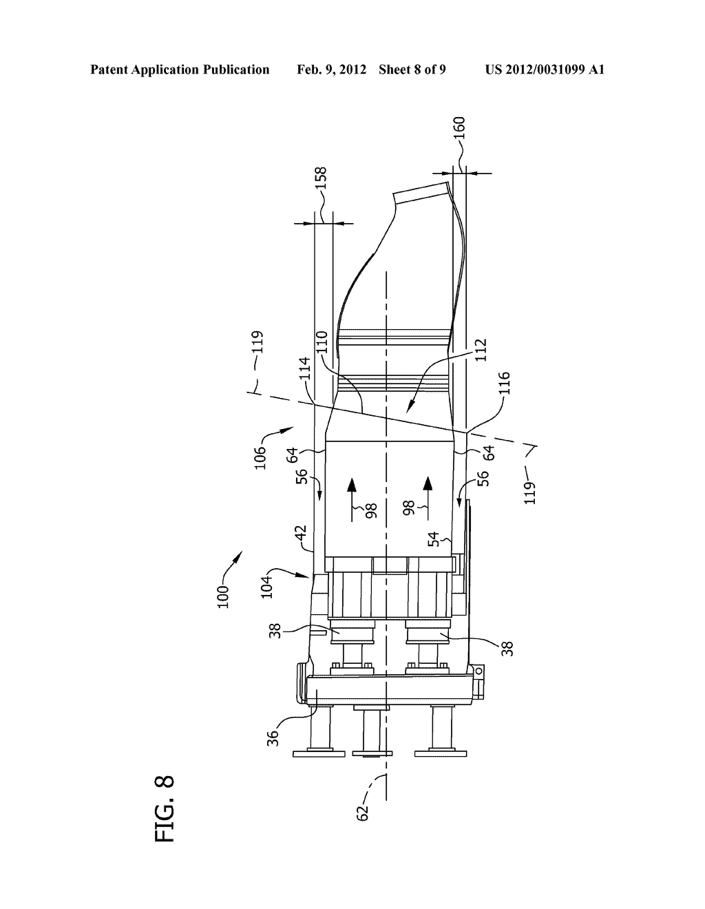 COMBUSTOR ASSEMBLY FOR USE IN A TURBINE ENGINE AND METHODS OF ASSEMBLING     SAME - diagram, schematic, and image 09