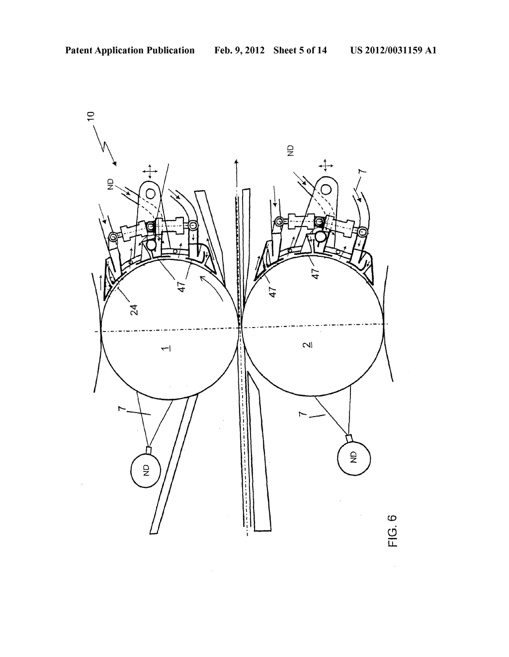 METHOD AND APPARATUS FOR COOLING THE ROLLERS OF A ROLL STAND - diagram, schematic, and image 06