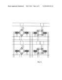 Semiconductor strain gauge array diagram and image