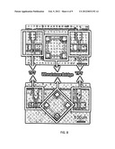 Semiconductor strain gauge array diagram and image
