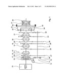 Group transmission device diagram and image