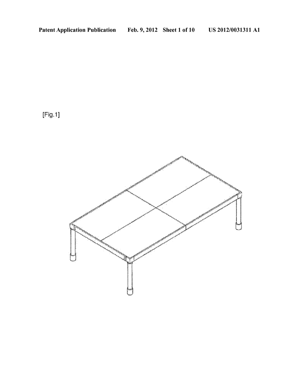 PORTABLE ASSEMBLY-TYPE FLAT BENCH - diagram, schematic, and image 02