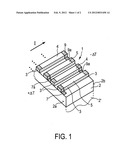 THERMOELECTRIC SEMICONDUCTOR COMPONENT diagram and image