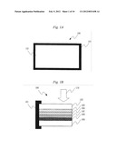 SOLAR CELL MODULE PROVIDED WITH AN EDGE SPACE diagram and image