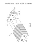 RADIATING FIN, THERMAL MODULE FORMED WITH THE SAME, AND METHOD OF     MANUFACTURING THE SAME diagram and image