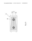 RADIATING FIN, THERMAL MODULE FORMED WITH THE SAME, AND METHOD OF     MANUFACTURING THE SAME diagram and image